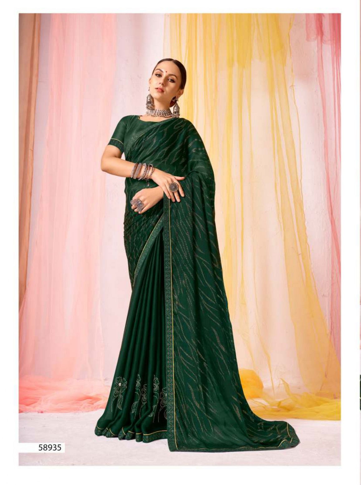 Kalista Kite Festival Wear Heavy Georgette Embroidery Work 
Latest Saree Collection
